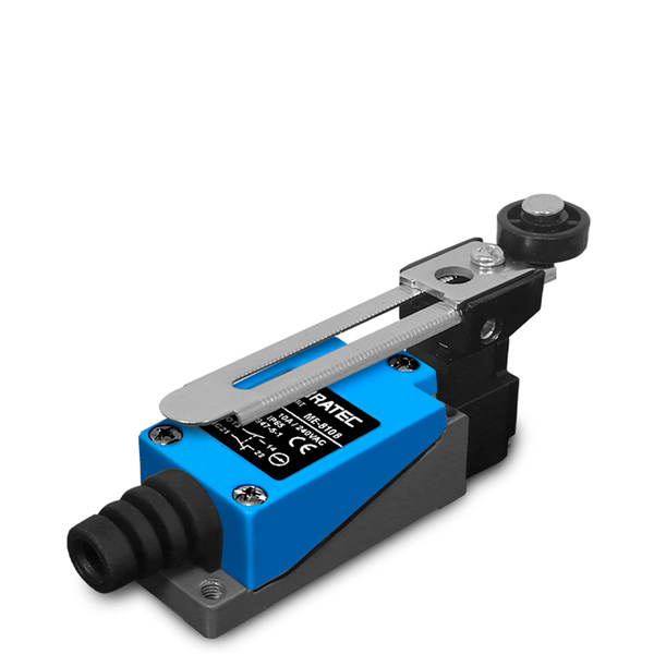 ちぇっく Chave Fim de Curso Com Roldana 18mm Ajustável ME8108 1NA + 1NF