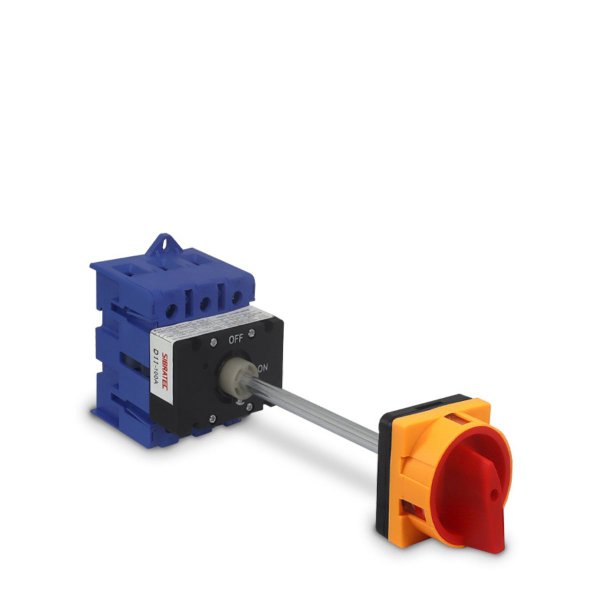 Chave Rotativa Porta Painel Liga e Desliga D11-100A Haste 150mm