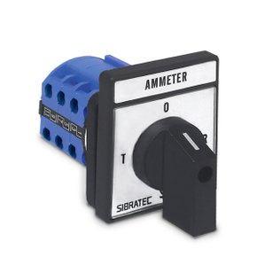 Chave Voltimétrica LW28-20V 7 Posições 660V 20A Porta Painel Sibratec