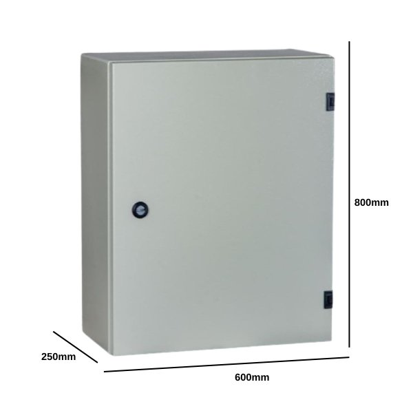 Quadro de Comando MD14 800x600x250 Opção Painéis